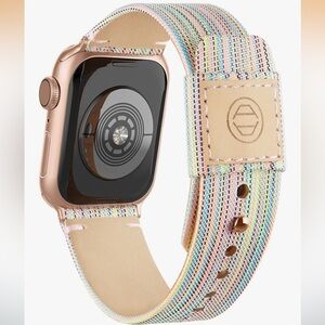 Apple Watch band rainbow NWOT
